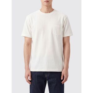 Howlin Men Howlin Crew Neck T-Shirt In Cotton Blend With A Chest Patch Pocket